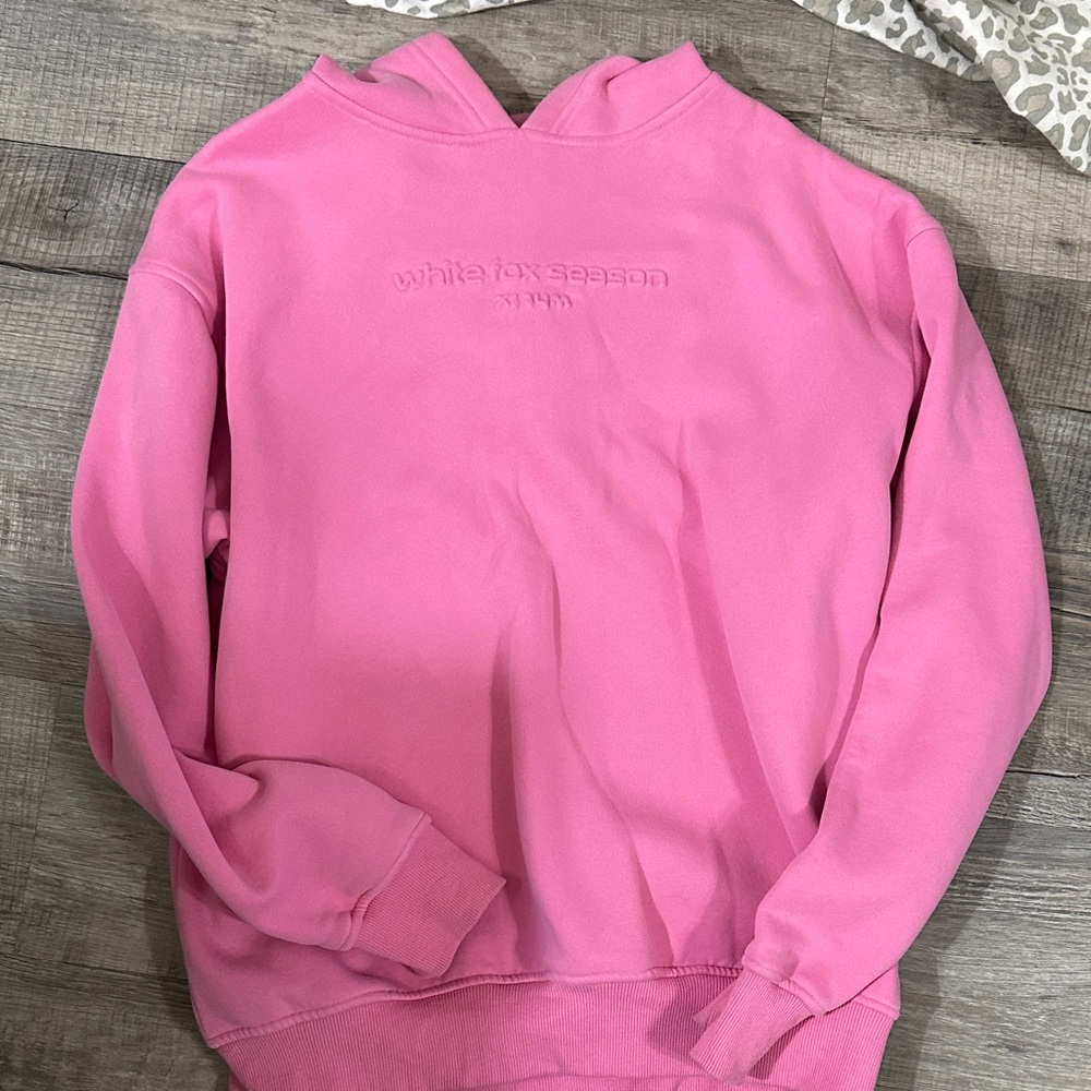 White Fox Boutique Pink Sweatshirt